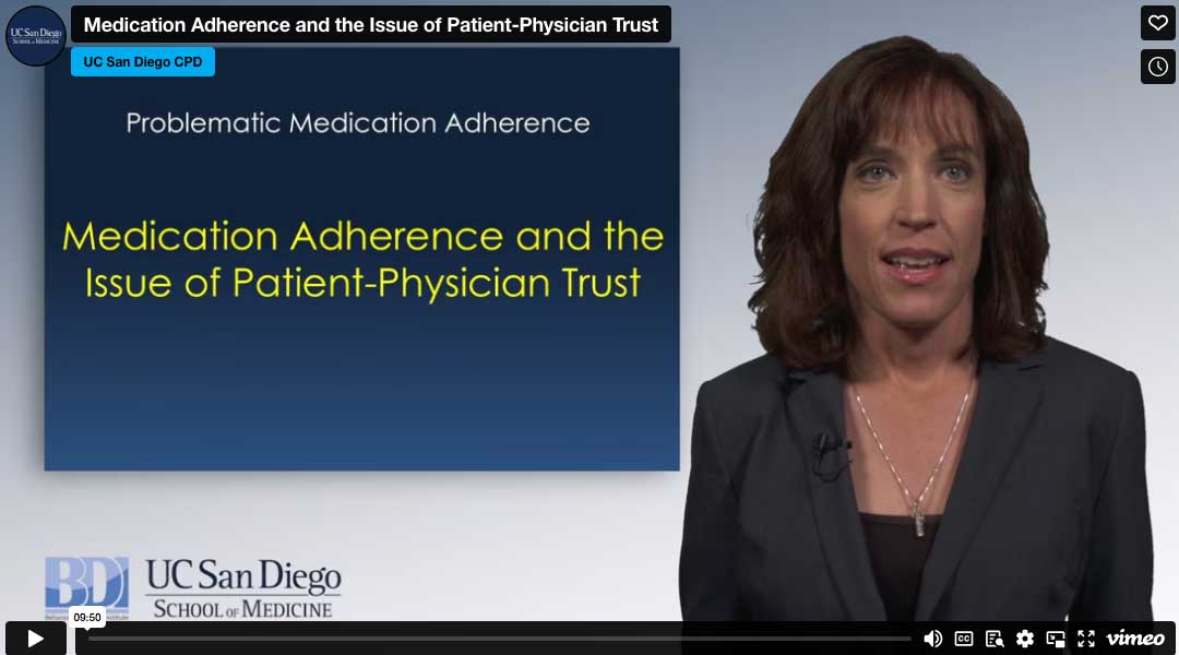 Medication Taking and the Problem of Patient-Physician Trust